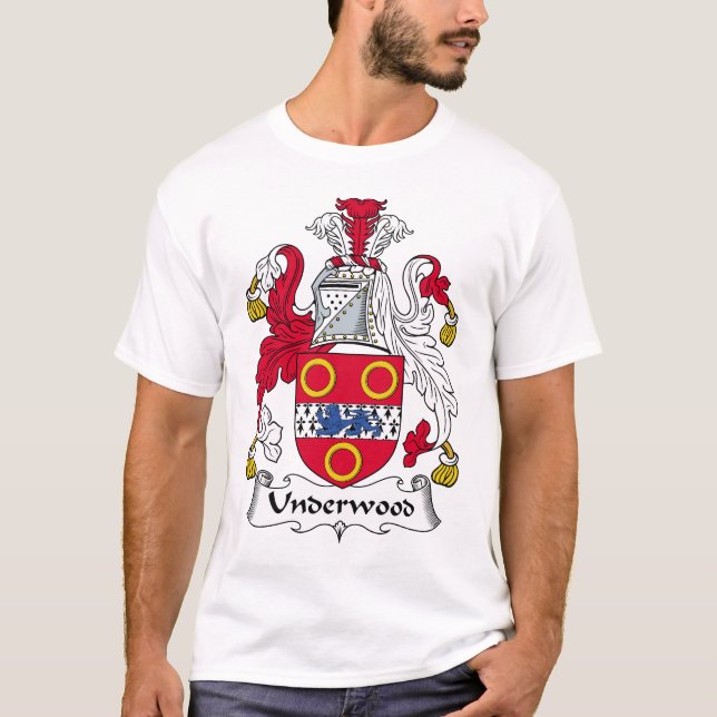 Underwood-Familienwappen T-Shirt (Vorderseite)