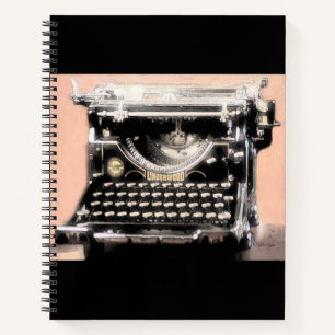 Underwood-Schreibmaschine - Inspirierend für jede Notizbuch