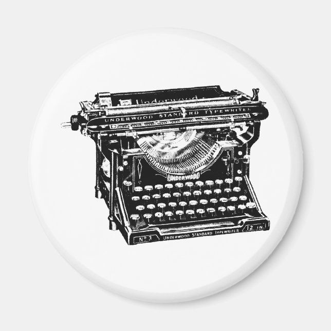 Underwood Schreibwriter Writer Magnet (Vorne)