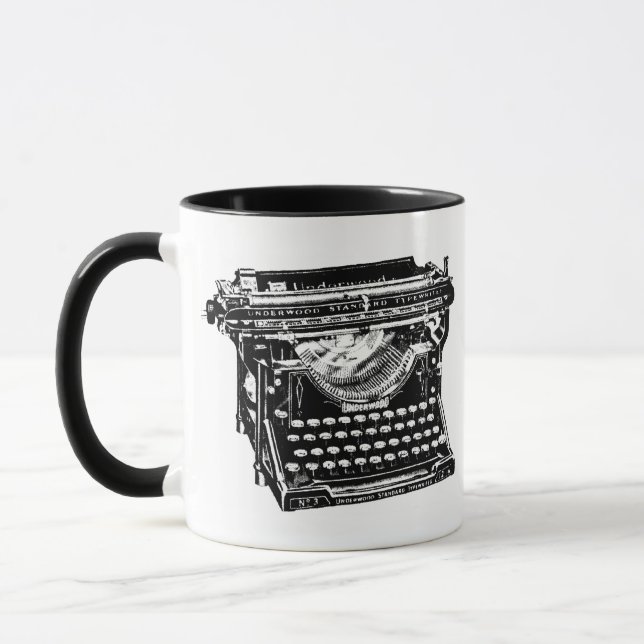 Underwood Schreibwriter Writer Tasse (Links)