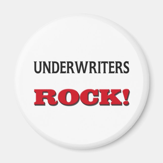 Underwriters Rock Magnet (Vorne)