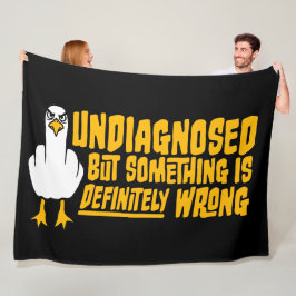 Undiagnosed But Something Definitely Wrong Seagull Fleecedecke