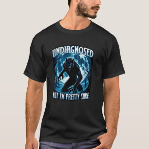 UNDIAGNOZED ABER ICH BIN ZIEMLICH SICHER alpha Wol T-Shirt