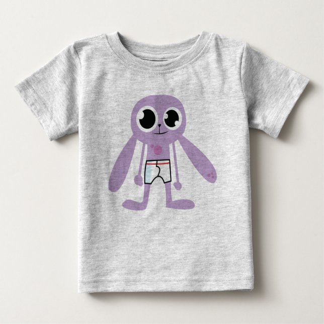 undie bunnie baby t-shirt (Vorderseite)