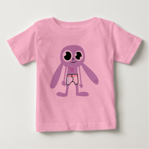 undie bunnie pj baby t-shirt