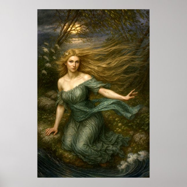Undine im Mondlicht Poster (Vorne)