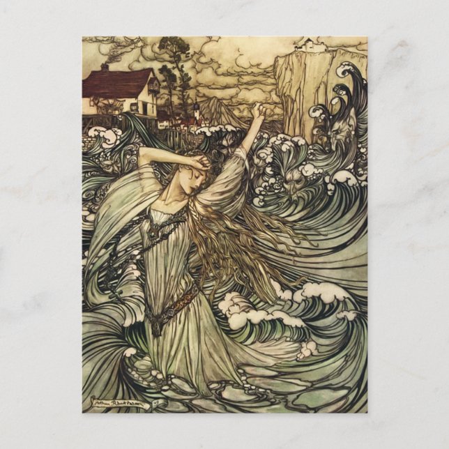 Undine Postkarte (Vorderseite)