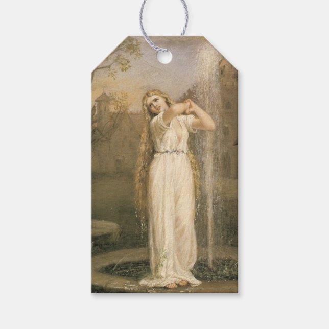 Undine (von John William Waterhouse) Geschenkanhänger (Vorderseite)