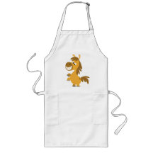 Undurchdringlicher Cartoon Pony Cooking Schürze