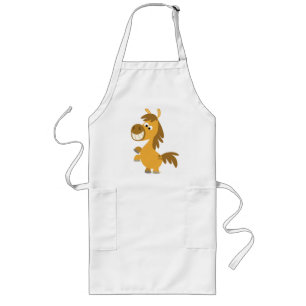 Undurchdringlicher Cartoon Pony Cooking Schürze