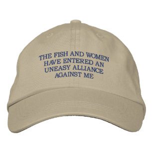 Uneasy Alliance against me Fishing Hat Bestickte Baseballkappe