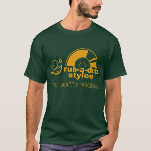 Unebenheit-EIN-Tollpatsch Stylee (Gold) T-Shirt