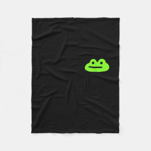 Unehrlicher Frosch Benehmen Kein Frosch Lustig Süß Fleecedecke