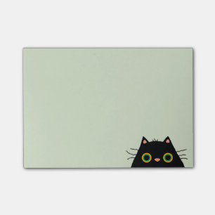 Unelegante Katze Post-it Klebezettel