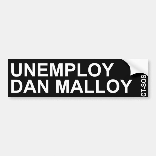 unemploy malloy Autoaufkleber Dans (Vorne)