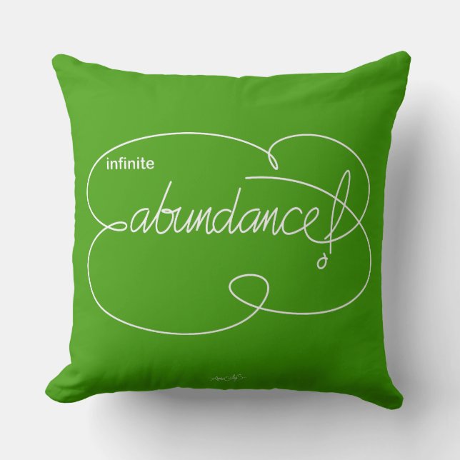 unendlich ABUNDANCE - kühne CloudS - W Kissen (Vorderseite)