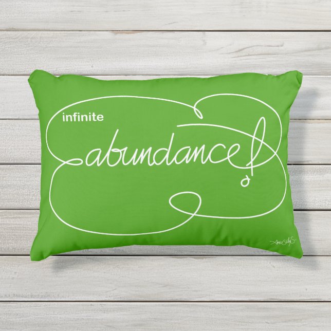 unendlich ABUNDANCE - kühne CloudS - W Kissen Für Draußen (Vorderseite)