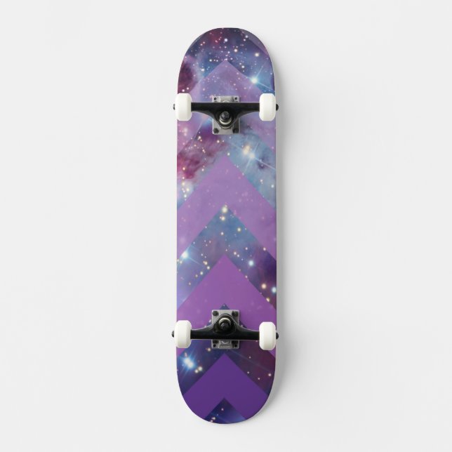 unendlich Lila Skateboard (Vorderseite)