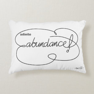 Unendliche ABUNDANCE - kühne Cloud Dekokissen