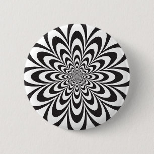 Unendliche Blume Button