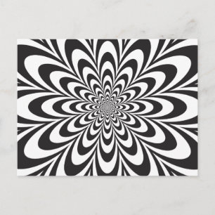 Unendliche Blume Postkarte