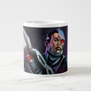 Unendliche Cyborg-Illustration Jumbo-Tasse