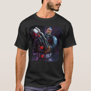 Unendliche Cyborg-Illustration T-Shirt