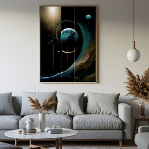 Unendliche Einheit Poster