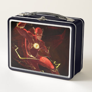 Unendliche Flash-Illustration zur Krise Metall Brotdose