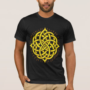 Unendliche Harmonie: Heilige Mandala-Kelten-Symbol T-Shirt