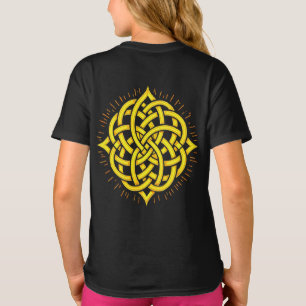 Unendliche Harmonie: Heilige Mandala-Kelten-Symbol T-Shirt
