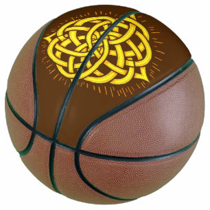 Unendliche Harmonie: Heilige Mandala keltische Sym Basketball