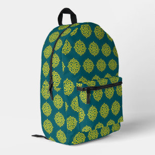 Unendliche Harmonie: Heilige Mandala keltische Sym Bedruckter Rucksack