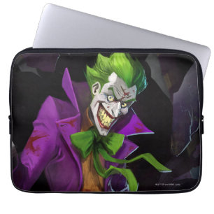 Unendliche Illustration über den Joker einer Krise Laptopschutzhülle
