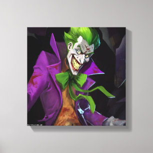 Unendliche Illustration über den Joker einer Krise Leinwanddruck