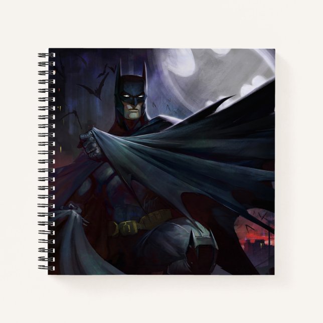 Unendliche Krise Batman Illustration Notizbuch (Vorderseite)