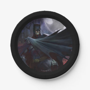 Unendliche Krise Batman Illustration Pappteller
