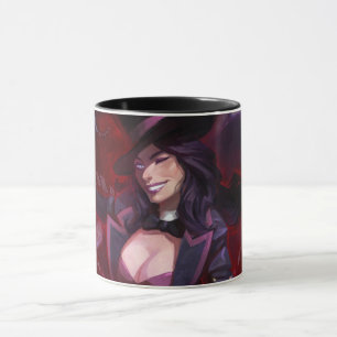 Unendliche Krise Zatanna Illustration Tasse