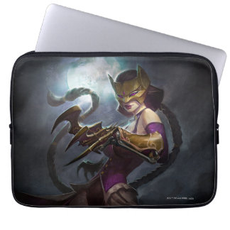 Unendliche Krisen Gaslight Catwoman Illustration Laptopschutzhülle