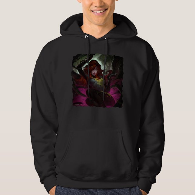 Unendliche Krisenvergiftung Ivy Illustration Hoodie (Vorderseite)