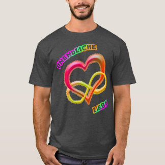 Unendliche Liebe 2 Regenbogenfarben T-Shirt