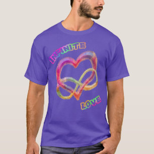 Unendliche Liebe 2 Unendliche Liebe Regenbogenfarb T-Shirt