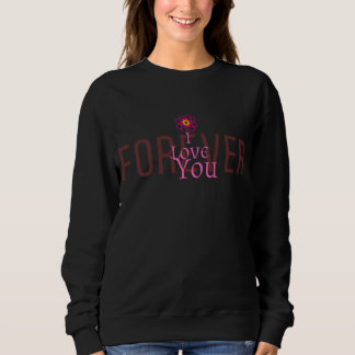 Unendliche Liebe - Atome Herzfrauen Sweatshirt