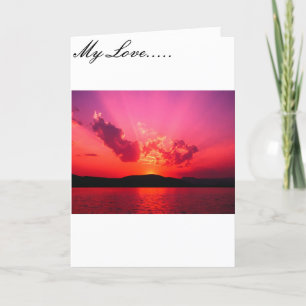 Unendliche Liebe Karte