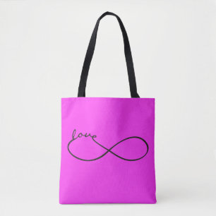 Unendliche Liebe Lemniscate schwarz + Ihr Backgr.