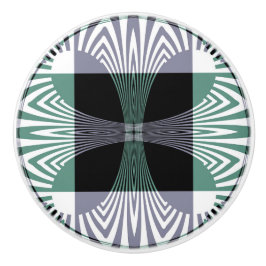 Unendliche Mirage aus Vierblättrigem Glas Shine Ma Keramikknauf