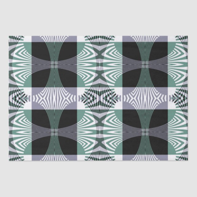 Unendliche Mirage aus Vierblättrigem Glas Shine Ma Seidenpapier (Vorderseite)