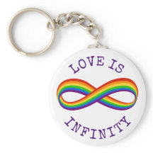 Unendliche Rainbow-Liebe Symbol Benutzerdefinierte