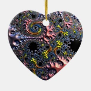 Unendliche Spiralarenen Keramik Ornament