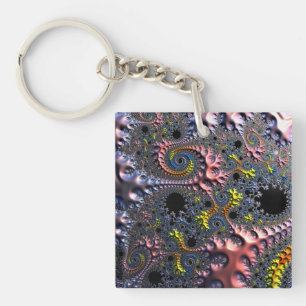 Unendliche Spiralarenen Schlüsselanhänger